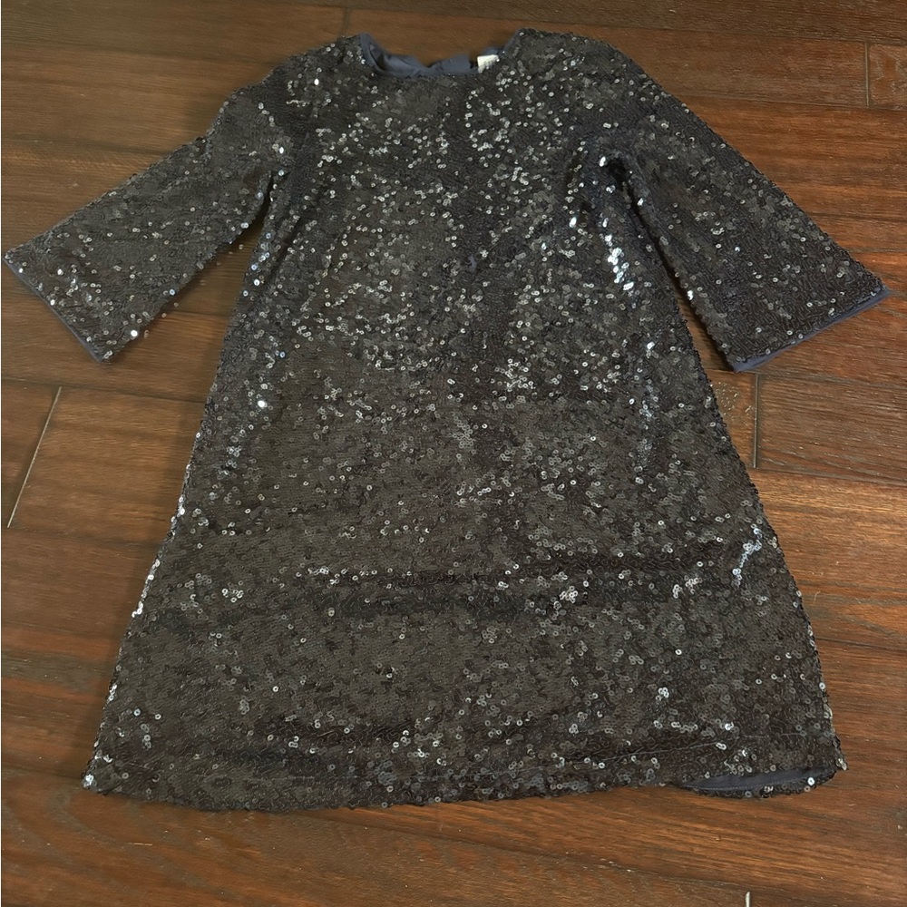 Gap Kids Navy Sequin Dress